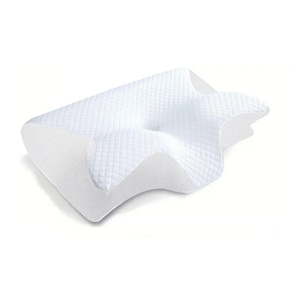 Butterfly Shaped Memory Foam Neck Pillow for Optimal Cervical Support and Comfort