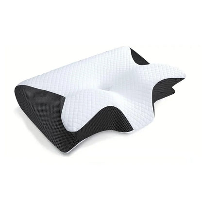 Butterfly Shaped Memory Foam Neck Pillow for Optimal Cervical Support and Comfort